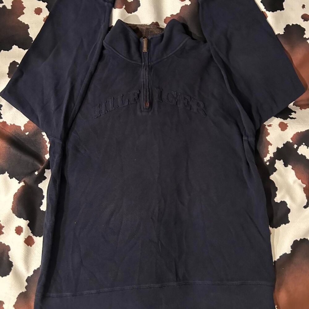 Tommy-hilfiger Men's Navy and Blue Sweatshirt